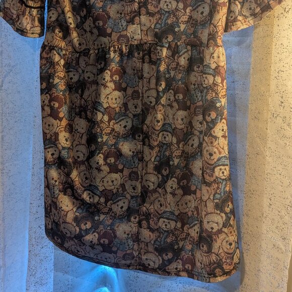 Teddy Bear Babydoll Mini Dress 8 - Picture 6 of 11